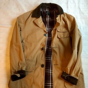 J.Crew Men"s Outerwear Field Jacket Sz XS Tan & Dk Brn